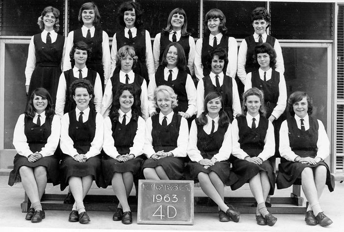 Een Engelse schoolklas uit 1963.